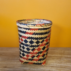 Cesto Indígena Etnia Baniwa 13 x 11 cm (Mod.1)