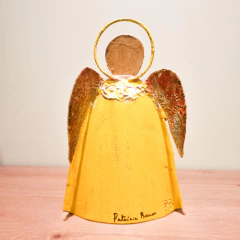 Anjo Gordinho em Metal - Designer Patrícia Barros - comprar online