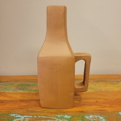 Vaso Garrafa em Cerâmica Vale do Jequitinhonha