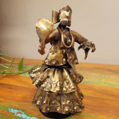 Escultura Metálica Orixás - Oxum M - 15cm - comprar online