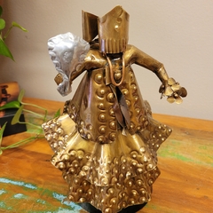 Escultura Metálica Orixá - Iemanjá G - 23cm - ARUH  Arte | Decor | Artesanato