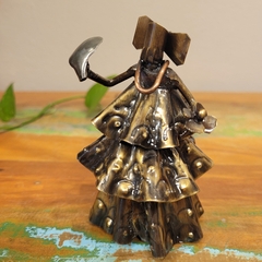 Escultura Metálica Orixás - Iemanjá P - 10cm na internet