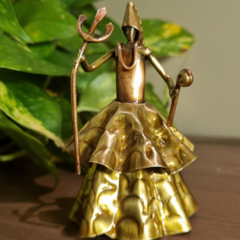 Escultura Metálica Orixás - Exú P - 10cm na internet