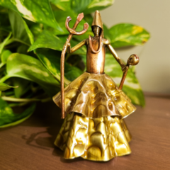 Escultura Metálica Orixás - Exú P - 10cm - ARUH  Arte | Decor | Artesanato