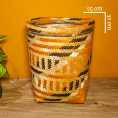 Cesto Indígena Etnia Baniwa 30 x 25 cm