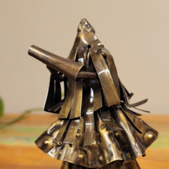 Escultura Metálica Orixás - Omolú P - 10cm - ARUH  Arte | Decor | Artesanato