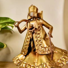Escultura Metálica Orixá - Iansã G - 23cm - comprar online