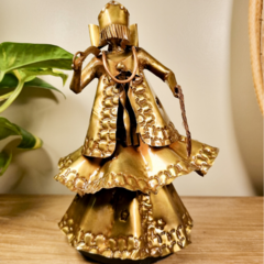 Escultura Metálica Orixá - Iansã G - 23cm na internet