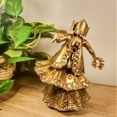 Escultura Metálica Orixá - Oxum G - 23cm - comprar online