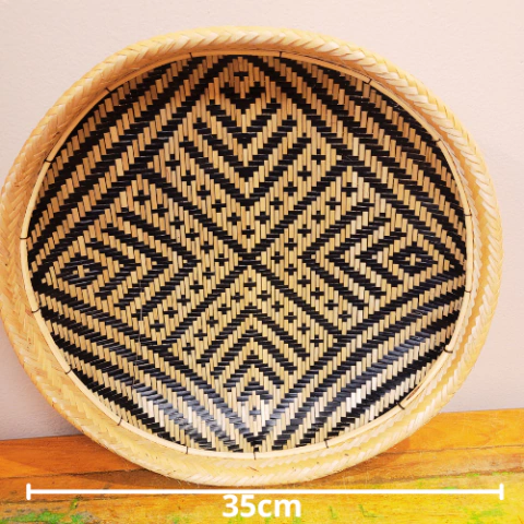 Balaio Peneira 35cm Etnia Baniwa - Mod. 3