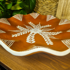 Prato Cerâmica Vale do Jequitinhonha (Maria Aparecida X.) - comprar online
