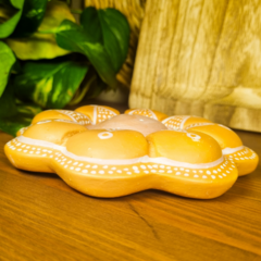 Flor de Parede 13 cm Vale do Jequitinhonha (Mariana) - Modelo 8 - ARUH  Arte | Decor | Artesanato