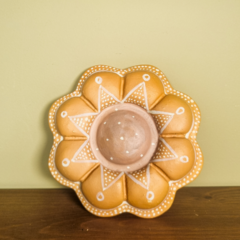 Flor de Parede 13 cm Vale do Jequitinhonha (Mariana) - Modelo 8