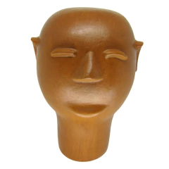 Escultura Cabeça em Cerâmica GG - Cida Lima