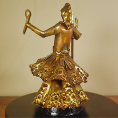 Escultura Metálica Orixá - Exú M - 15cm - comprar online