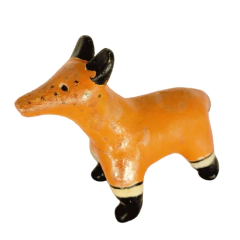 Veado Mod. 2 - Bichinho Cerâmica Etnia Karajá