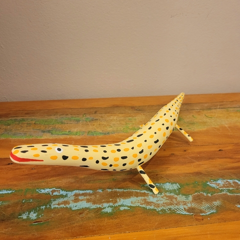 Lagarto Madeira Ilha do Ferro M - Amarelo, preto e laranja - buy online