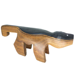 Banco Indígena Macaco Prego P - Etnia Waurá / Xingú - comprar online