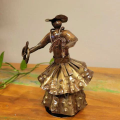 Escultura Metálica Orixás - Oxossi M - 15cm on internet