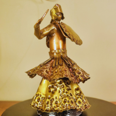 Escultura Metálica Orixás - Ogum M - 15cm on internet