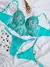 CONJUNTO PERSONALIZADO BOJO AZUL TURQUESA