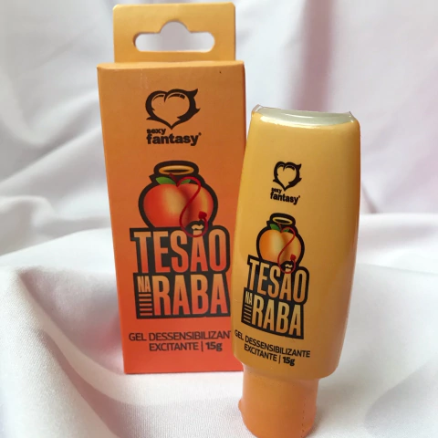 TESÃO NA RABA GEL DESSENSIBILIZANTE E EXCITANTE 15G SEXY FANTASY