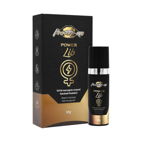 POWER LIB EXCITANTE MULTIFUNCIONAL FEMININO 15G PROVOKE-ME