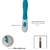 Vibrador com estimulador ponto G RECARREGÁVEL na internet