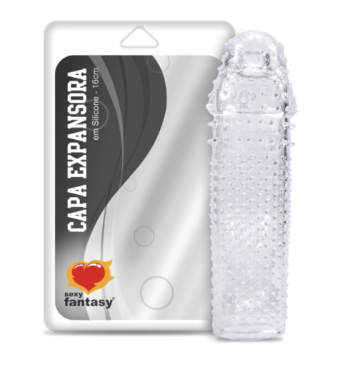 CAPA PENIANA EXPANSORA INCOLOR SEXY FANTASY