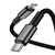 Imagen de Cable USB-C a USB-C Trenzado Alta Calidad - 100w * Baseus