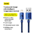 Crystal Shine Cable USB-A a Lightning 2.4A - Baseus