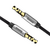 Cable Auxiliar Yiven Audio Male To Male M30 1.5 Metros Silver-Black * Baseus - tienda online