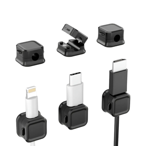 Organizador Cables Magnetico Con Pegamento 3M x6 - comprar online