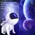 Imagen de Proyector Perro Astronauta con Parlante Bluetooth