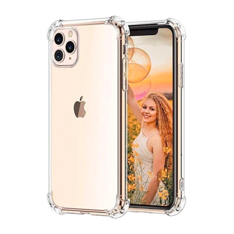 Funda Bordes Reforzados Transparente iPhone