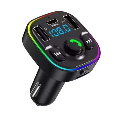 Cargador para Auto Carga Rapida con Transmisor FM