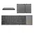 Teclado Bluetooth Inalambrico Plegable con Track Pad