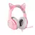 Auricular Gamer con Orejas Rosas Onikuma K9