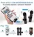 Micrófonos corbateros x2 para celulares / tablets / computadoras * Entradas USBC y Lightning - Vait Store