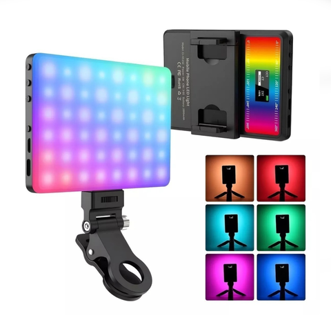 Luz Led Portatil Clip