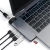 Hub USB-C Dual a (USB 3.0 - Red - HDMI 4K - MicroSD - SD) * Satechi