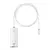 Hub Lite Series 4 puertos USB-C 1mt (White) * Baseus