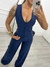 Conjunto Colete e Calça Wide Leg AZUL MARINHO - Malha Prada na internet