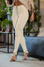 Legging Zíper Chanel Power - Off White - comprar online