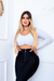 Legging Zíper e Bolso Alexa - Malha Prada - comprar online