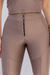 Legging París Zíper Cós e Barra Capuccino - Malha Prada na internet