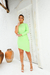 Vestido Ísis Verde Lima - Malha Prada - loja online