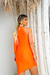 Vestido Ísis Tangerine - Malha Prada
