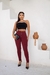 Legging Zíper Chanel Power - Marsala - comprar online