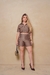 Cropped Botão Tiffany CAPUCCINO - Malha Prada - loja online